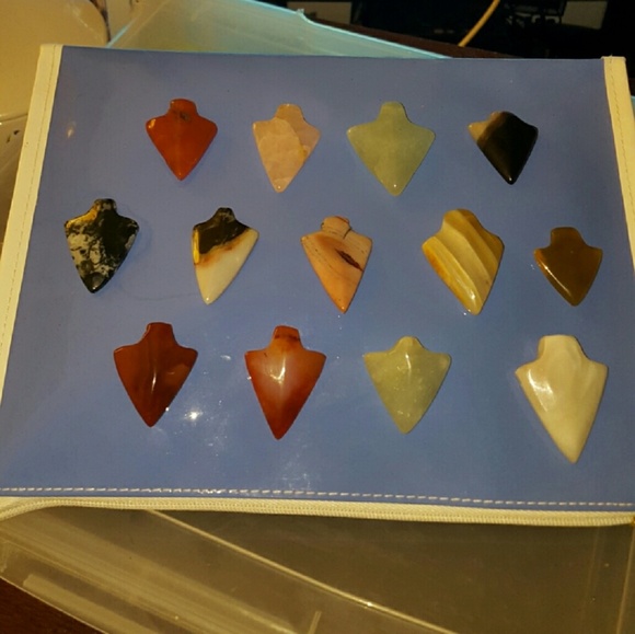 GEMSTONE PENDANTS - PENDULUMS - ARROWHEADS & MORE - Picture 4 of 8